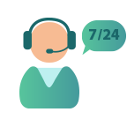 24/7 support
